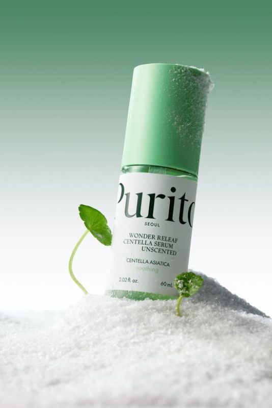 Purito Wonder Releaf Centella Serum Unscented beroligende for sensitiv hud