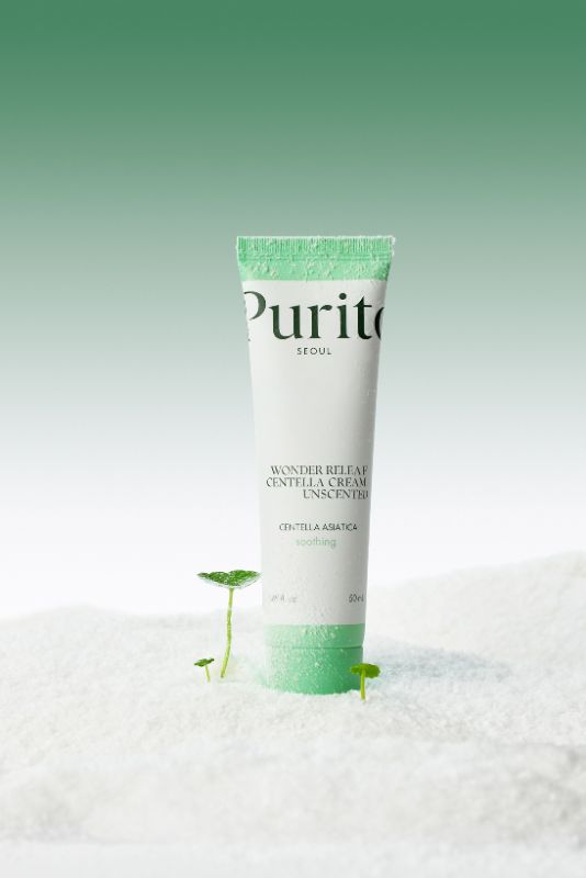 Purito Centella Unscented Beroligende Fuktighetskrem med Ceramid og Squalane