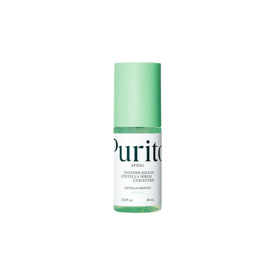 Purito Wonder Releaf Centella Serum Unscented beroligende for sensitiv hud