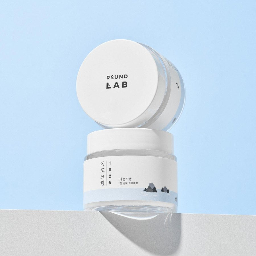Round Lab 1025 Dokdo Cream Intensiv Fuktighetsbalanse for Tørr Hud