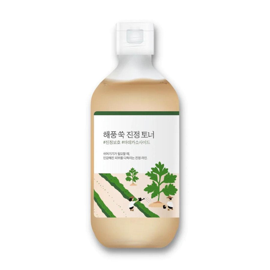 Round Lab Mugwort Toner – Beroligende, Fuktgivende, Anti-rødhet for sensitiv hud