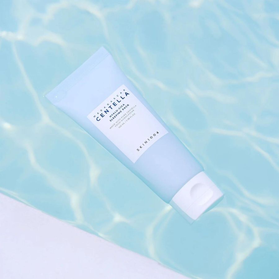 SKIN1004 Centella Hyalu-Cica nattmaske fuktgivende beroligende for sensitiv hud