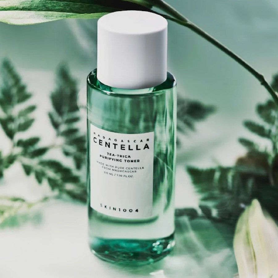 Skin1004 Madagascar Centella Tea-Trica Rensende Toner for Aknehud