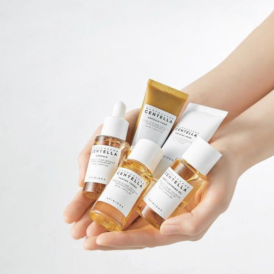 SKIN1004 Madagascar Centella Reisestørrelse Hudpleiesett med 5 Centella-produkter