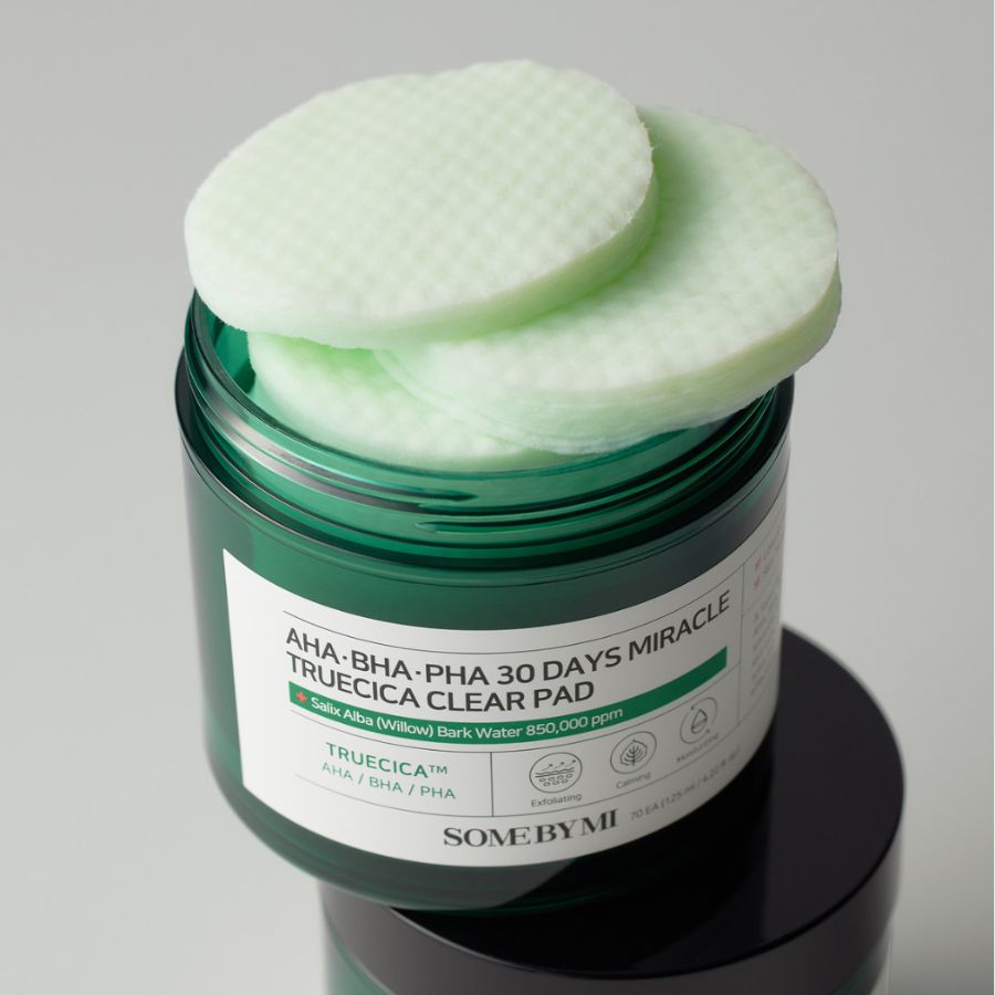 Some By Mi 30 Days Truecica Clear Pads AHA BHA