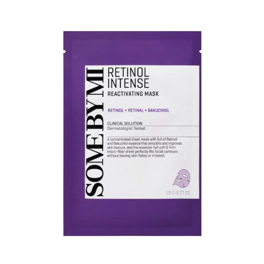 Some By Mi Retinol Intensiv Sheetmaske for Anti-Age og Akne