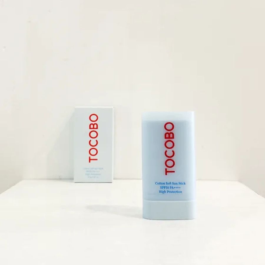 TOCOBO Cotton Soft Solstift SPF50+ PA++++ Bomullsekstrakt Semimatt Beskyttelse