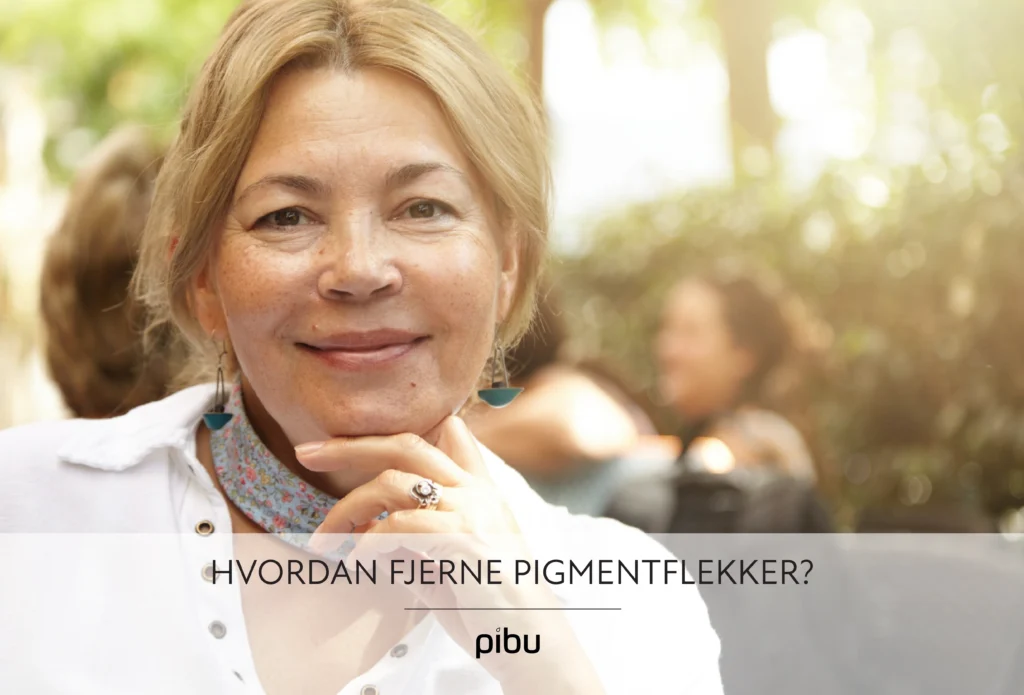 Hvordan fjerne pigmentflekker