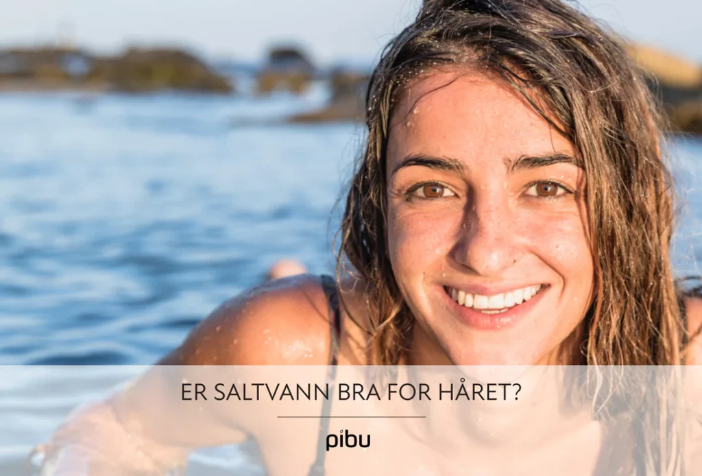 Er saltvann bra for håret