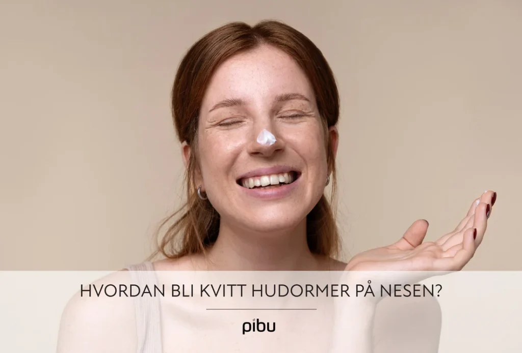 Hvordan bli kvitt hudormer på nesen