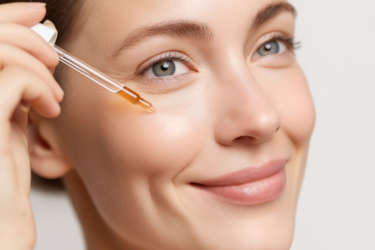 Propolis serum på huden